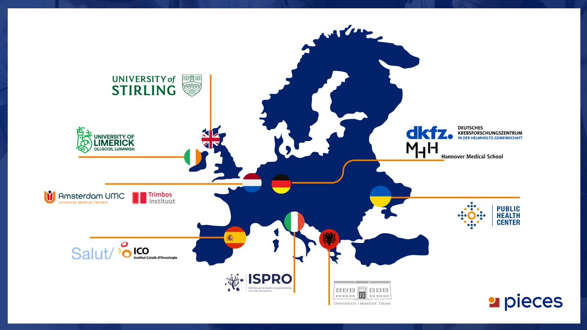 PIECES Project (@pieces_project) on Twitter photo 🚀 We are pleased to announce the launch of the PIECES study, which will evaluate the online  PCP Implementation Toolkit.
The online toolkit will be implemented by teams based in Spain, the Netherlands, Albania, UK, Italy, Ukraine, Germany & Ireland.
🔗lc.cx/XFKGWw 🚀 We are pleased to announce the launch of the PIECES study, which will evaluate the online  PCP Implementation Toolkit.
The online toolkit will be implemented by teams based in Spain, the Netherlands, Albania, UK, Italy, Ukraine, Germany & Ireland.
🔗lc.cx/XFKGWw