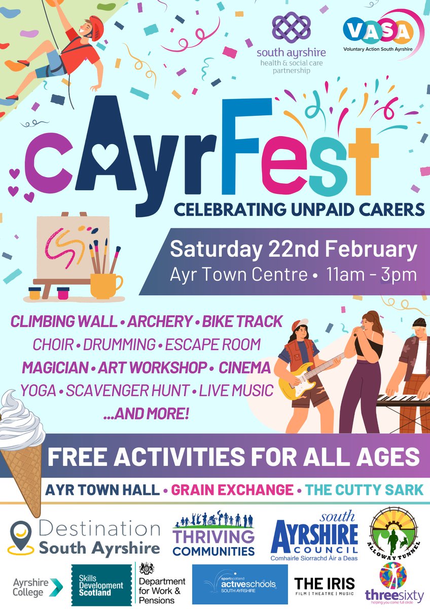 Active Prestwick (@activepwick_sac) on Twitter photo cAyrFest taking place next Saturday 22nd February in Ayr Town Centre from 11-3pm! Fun for all the family 😀 <a href="/pwkacademy/">Prestwick Academy</a> <a href="/HeathfieldPSS/">Heathfield Primary Sport</a> <a href="/KingcasePS/">Kingcase Primary School and EYC</a> <a href="/GlenburnPrimary/">Glenburn Primary</a> <a href="/StNinians_PS/">St Ninian's PS</a> <a href="/MonktonPS/">Monkton Primary School & EYC</a> <a href="/SPSEyc/">Symington Primary school and EYC</a> cAyrFest taking place next Saturday 22nd February in Ayr Town Centre from 11-3pm! Fun for all the family 😀 <a href="/pwkacademy/">Prestwick Academy</a> <a href="/HeathfieldPSS/">Heathfield Primary Sport</a> <a href="/KingcasePS/">Kingcase Primary School and EYC</a> <a href="/GlenburnPrimary/">Glenburn Primary</a> <a href="/StNinians_PS/">St Ninian's PS</a> <a href="/MonktonPS/">Monkton Primary School & EYC</a> <a href="/SPSEyc/">Symington Primary school and EYC</a>