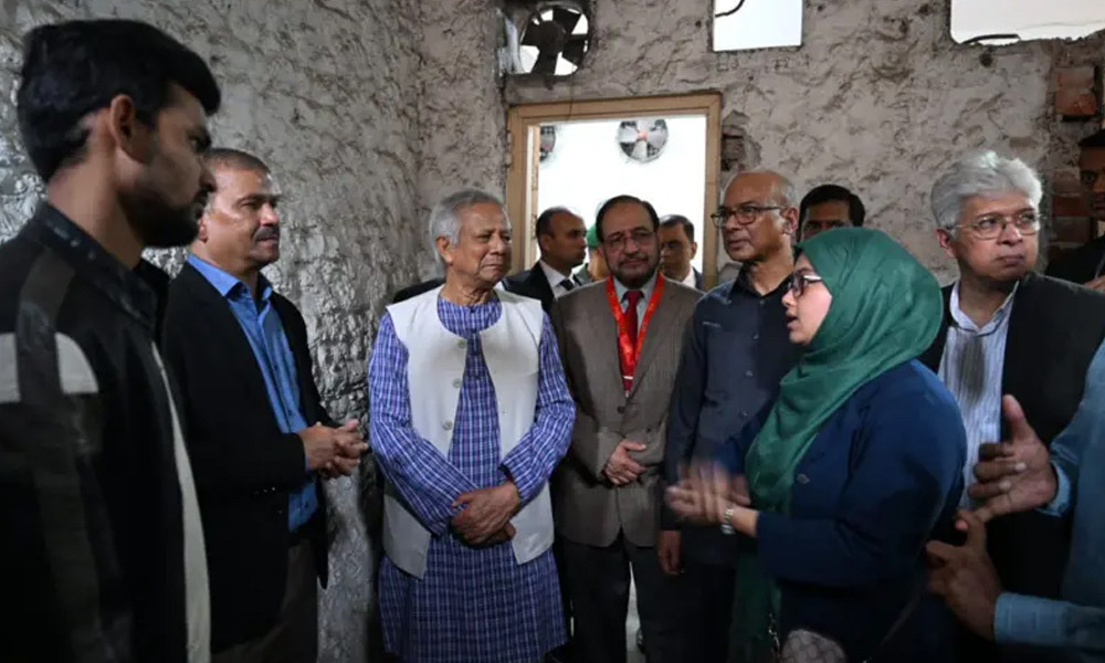 আয়নাঘর পরিদর্শনে গিয়ে যা বললেন ড. ইউনূস