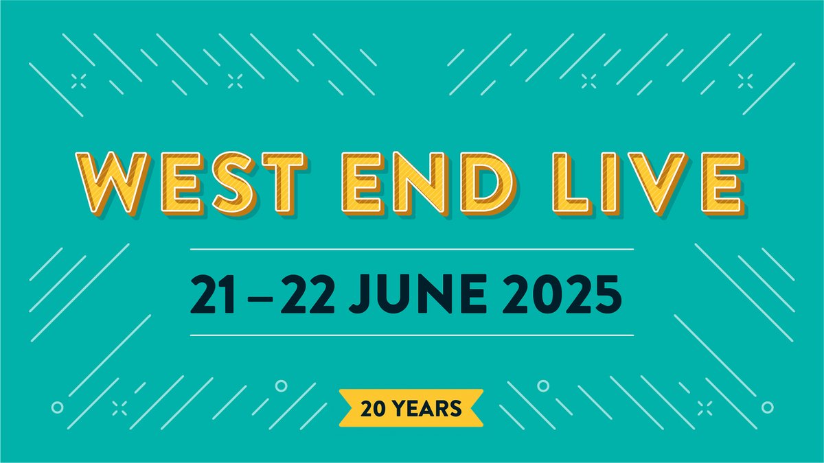 Get ready to celebrate 20 years of #WestEndLIVE! 
Join us for a weekend full of show-stopping performances in Trafalgar Square on 21-22 June 2025! 🌟🎭

This year, we are proud to be partnering with Nimbus Disability and the Access Card for West End LIVE 2025. Read more below 👇