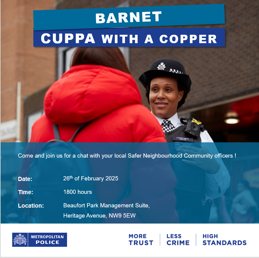 Colindale Police tweet media