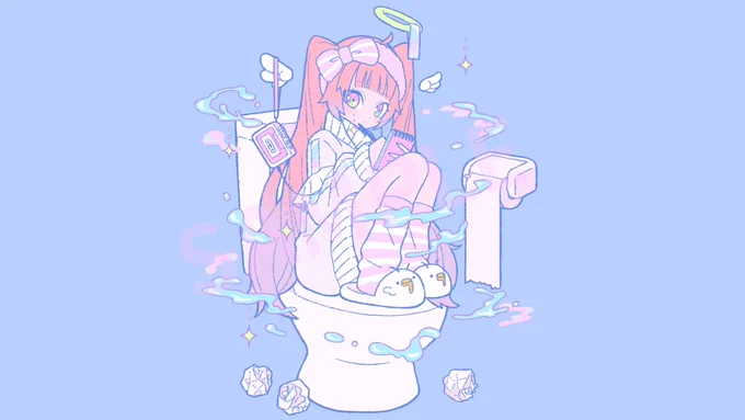 【WORK】Shir様()の新曲『那晚我Shit了首歌』MVイラストを描かせていただきました!YouTube▼ 