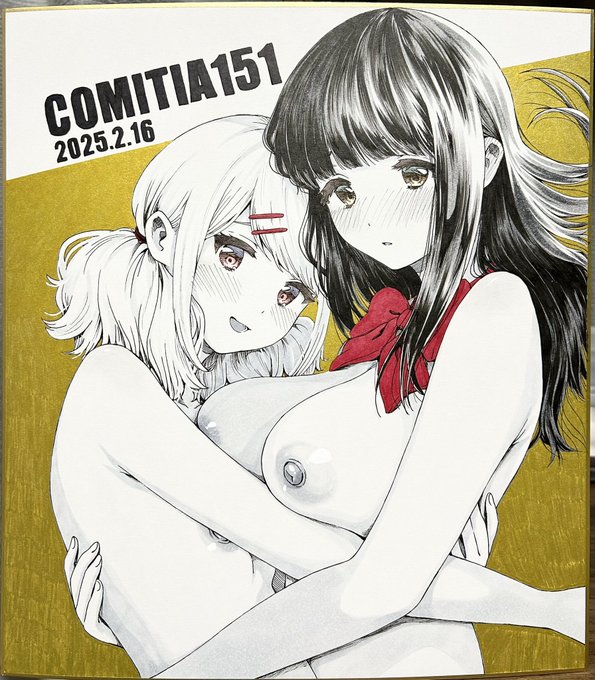 色紙、一通り出来た!
このあとサイン入れたり装飾加えます 