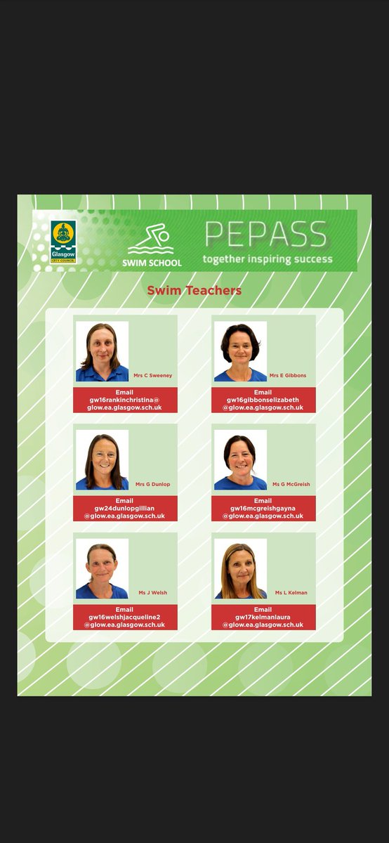 PEPASSswimteam's tweet photo. Welcome to our block 3 schools. You can check out our blog for all of your school swimming info...

https://t.co/MNIms1MKoS

@AultmoreParkPri @AvenueEndPS @CadderPrimary @camstraddenps @CardonaldPri @ChirnsydePS @ClydePrimary @CorpusChristi_K @CraigtonPrimary @CranhillP https://t.co/AnNYU4ELVj