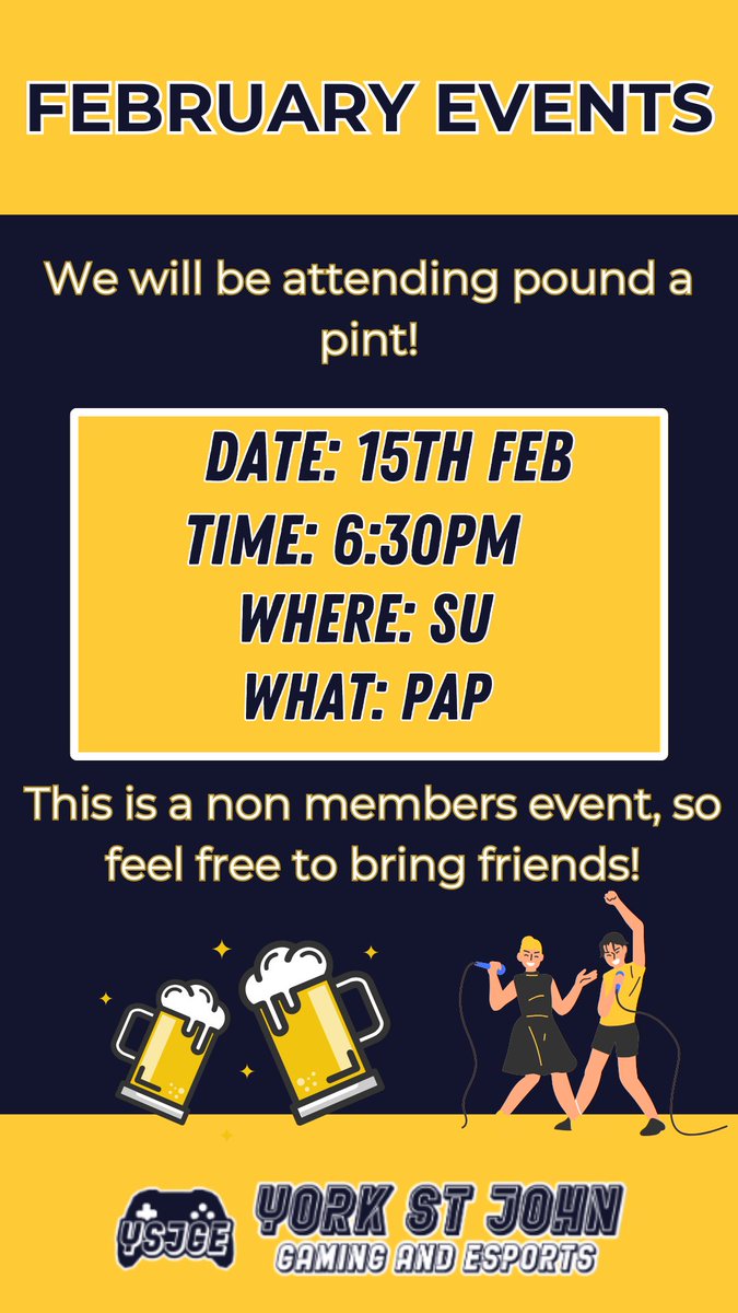 York St John Gaming & Esports Society tweet media