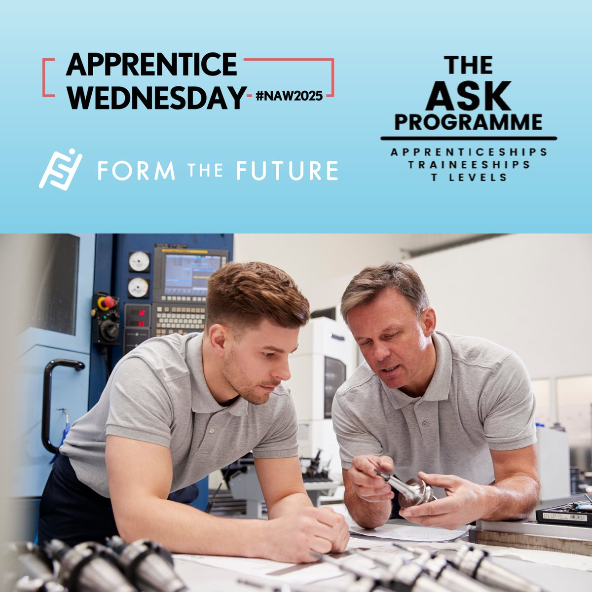 Form the Future CIC (@form_future) on Twitter photo 🎉 This #NAW2025, we’re proud to support the ASK programme! Funded by <a href="/educationgovuk/">Department for Education</a>, it’s helped 4M+ young people & educators explore apprenticeships & T Levels.
Form the Future delivers ASK in Cambs & Suffolk—offering free workshops & resources!
📩 tpluck@formthefuture.org.uk 🎉 This #NAW2025, we’re proud to support the ASK programme! Funded by <a href="/educationgovuk/">Department for Education</a>, it’s helped 4M+ young people & educators explore apprenticeships & T Levels.
Form the Future delivers ASK in Cambs & Suffolk—offering free workshops & resources!
📩 tpluck@formthefuture.org.uk