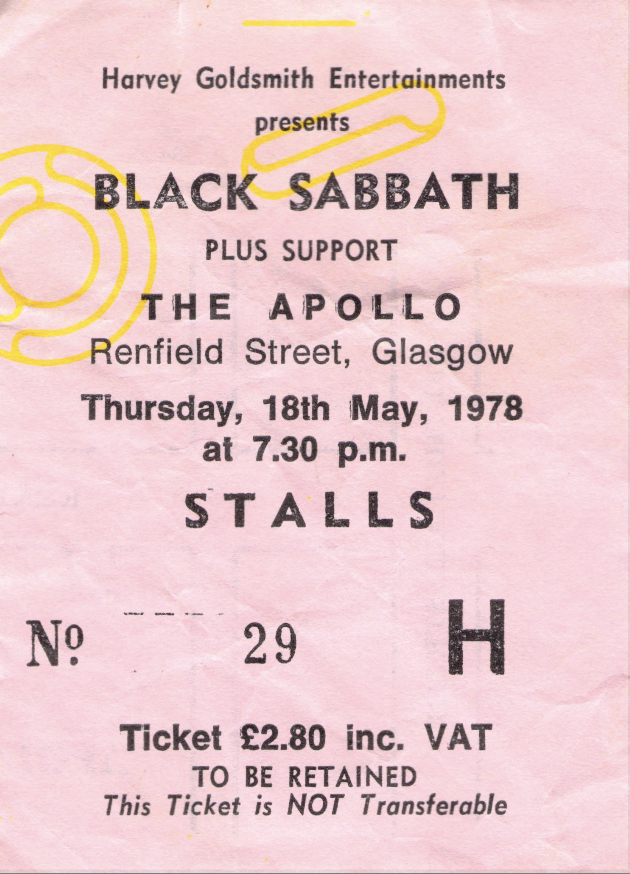 gecal's tweet photo. Optimistically tried to buy a #BlackSabbath ticket via @TicketmasterUK and the @O2 Priority App. Joined queue at #35681 so sold out with prices reaching £2,932.50 1.5 hours later! 
Thankfully my younger self had the foresight to see them in 1978 for £2.80! https://t.co/DfQbXAiDXZ