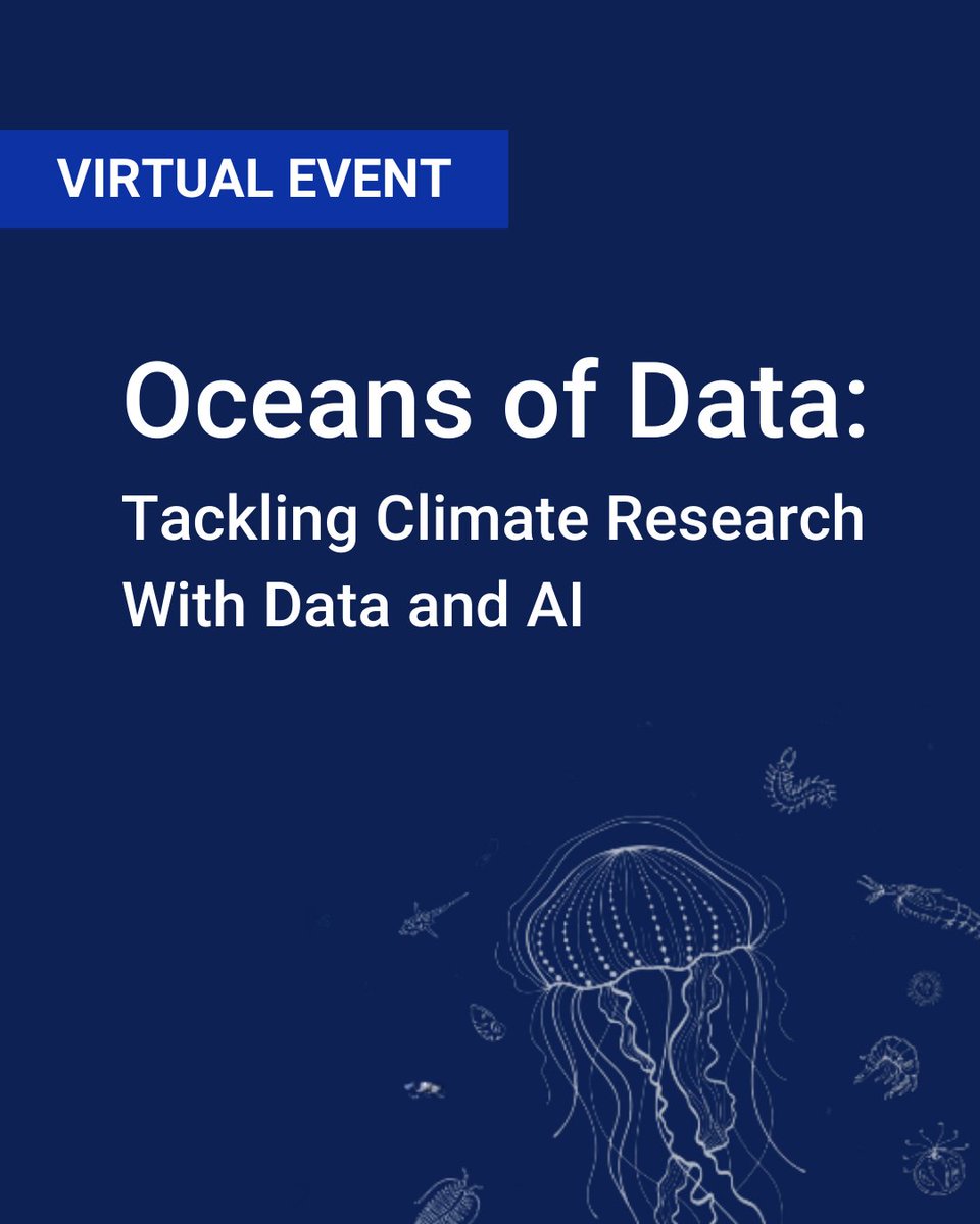 DellTechPartner's tweet image. “𝗢𝗰𝗲𝗮𝗻𝘀 𝗼𝗳 𝗗𝗮𝘁𝗮: 𝗧𝗮𝗰𝗸𝗹𝗶𝗻𝗴 𝗖𝗹𝗶𝗺𝗮𝘁𝗲 𝗥𝗲𝘀𝗲𝗮𝗿𝗰𝗵 𝘄𝗶𝘁𝗵 𝐃𝐚𝐭𝐚 &amp;amp; 𝗔𝗜”

#PowerScale #NVIDIA #AI 

AMER: dell.to/40Lm4TB 
📅2/25/2025 🕒1 PM ET 

APJ &amp;amp; World: dell.to/3CQtX1Q 
📅2/26/2025 🕒12:30 AM ET