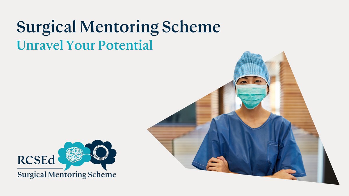 RCSEd's Surgical Mentoring Scheme connects surgical trainees seeking mentorship with a diverse group of trained surgical mentors from across the UK.

Find out how you can get involved: bit.ly/3EARrIY