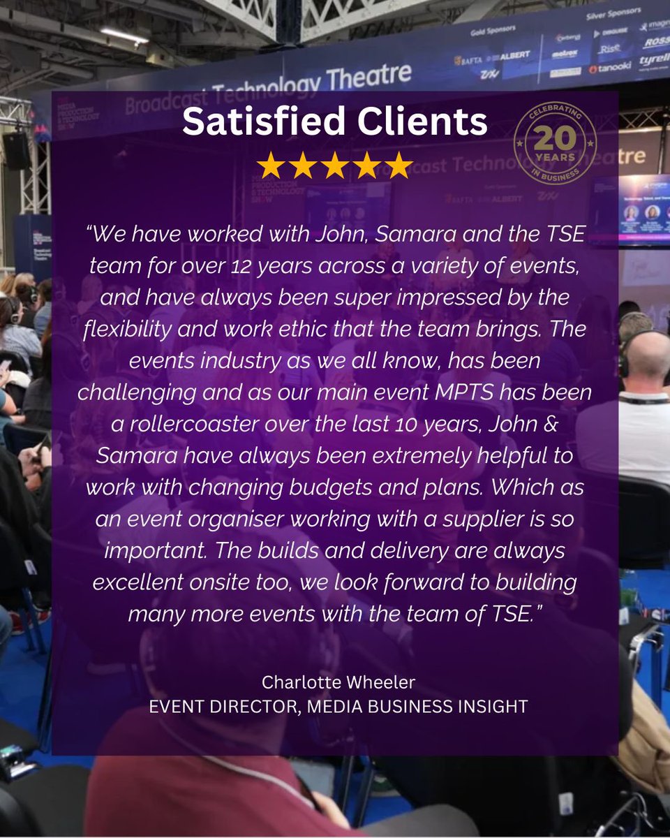 As we celebrate 20 years in the business, we are forever grateful to collaborate with such supportive clients and industry-leading companies. 
Here’s to the next 20 years! 
#thankyou #20years #anniversary #20yearanniversary