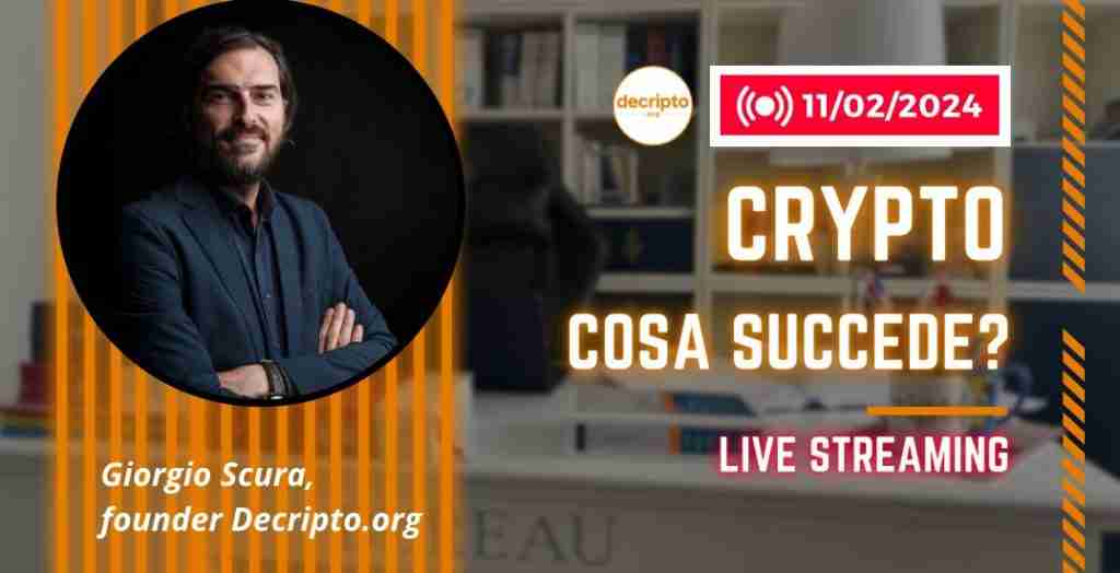 Decripto_org's tweet image. Decripto Live: il futuro di Bitcoin e criptovalute nell’era di Elon Musk e Donald Trump (DIRETTA YOUTUBE)          
decripto.org/it/decripto-li…           

#DECRIPTO...