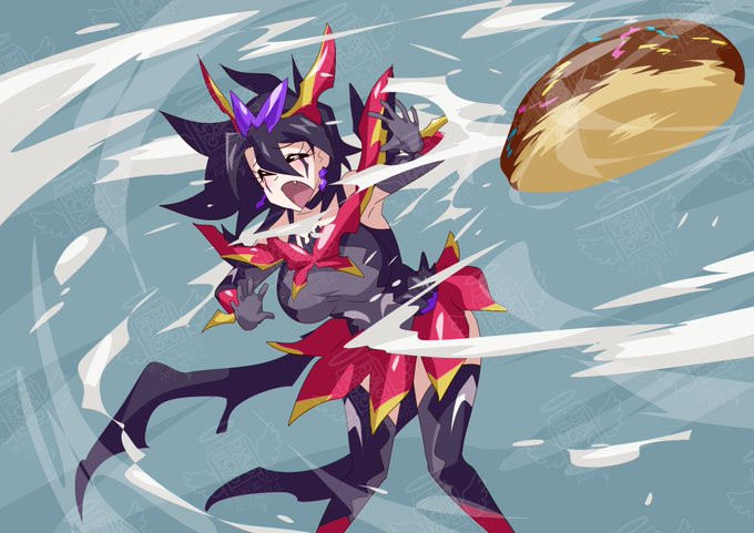 ドーナツ攻撃 #キュアライダー #ライダー少女 