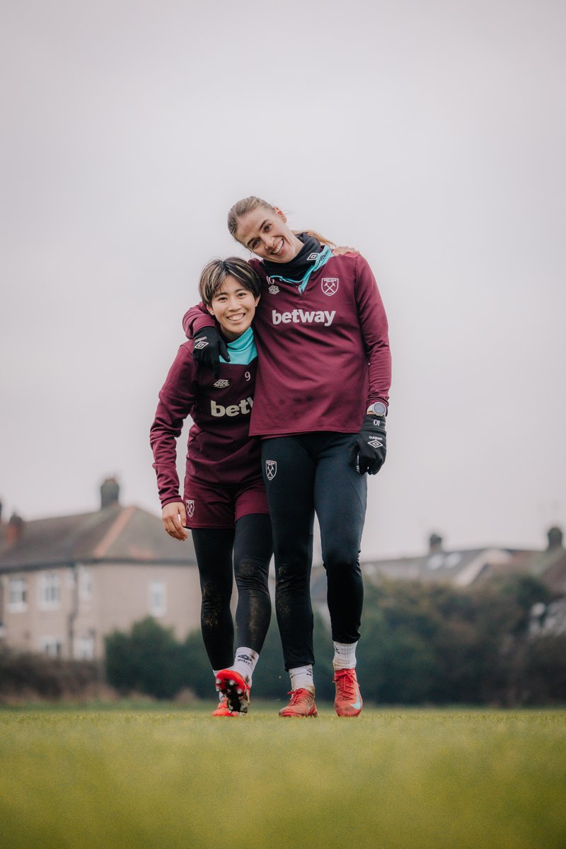 Positive energy only from Riko &amp; Dagný 😆