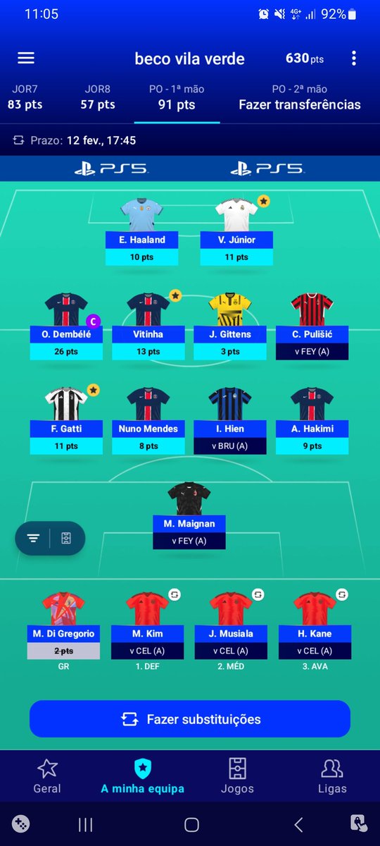 jonnyduendes's tweet photo. @FPLBartowski Gittens - > Kane
Keep pulisic or swap with musiala?
Keep Hien or swap with Kim? https://t.co/tgbXnU4Oyq