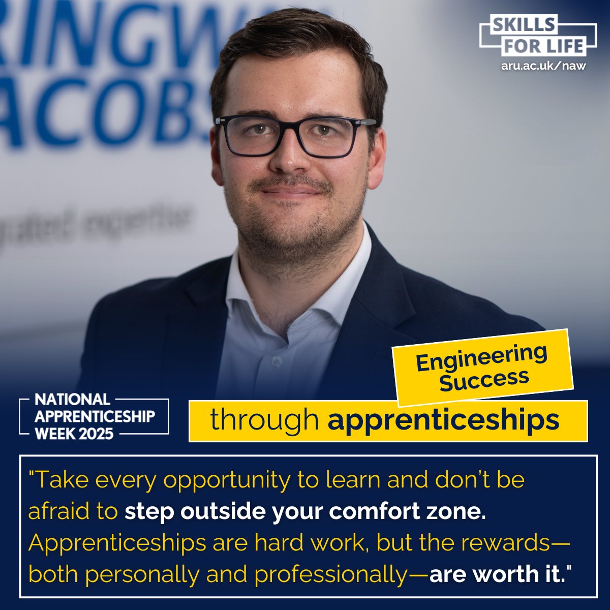 Degrees at Work | Anglia Ruskin University (@degreesatwork) on Twitter photo For Ben, an apprenticeship wasn’t just a route to a qualification—it was a launchpad for success. He’s now in the final year of his #DegreeApprenticeship with <a href="/ringwayjacobs/">Ringway Jacobs</a>, overseeing multi-million-pound infrastructure projects.
🔗 Read his full story > aru.li/3QfFv For Ben, an apprenticeship wasn’t just a route to a qualification—it was a launchpad for success. He’s now in the final year of his #DegreeApprenticeship with <a href="/ringwayjacobs/">Ringway Jacobs</a>, overseeing multi-million-pound infrastructure projects.
🔗 Read his full story > aru.li/3QfFv