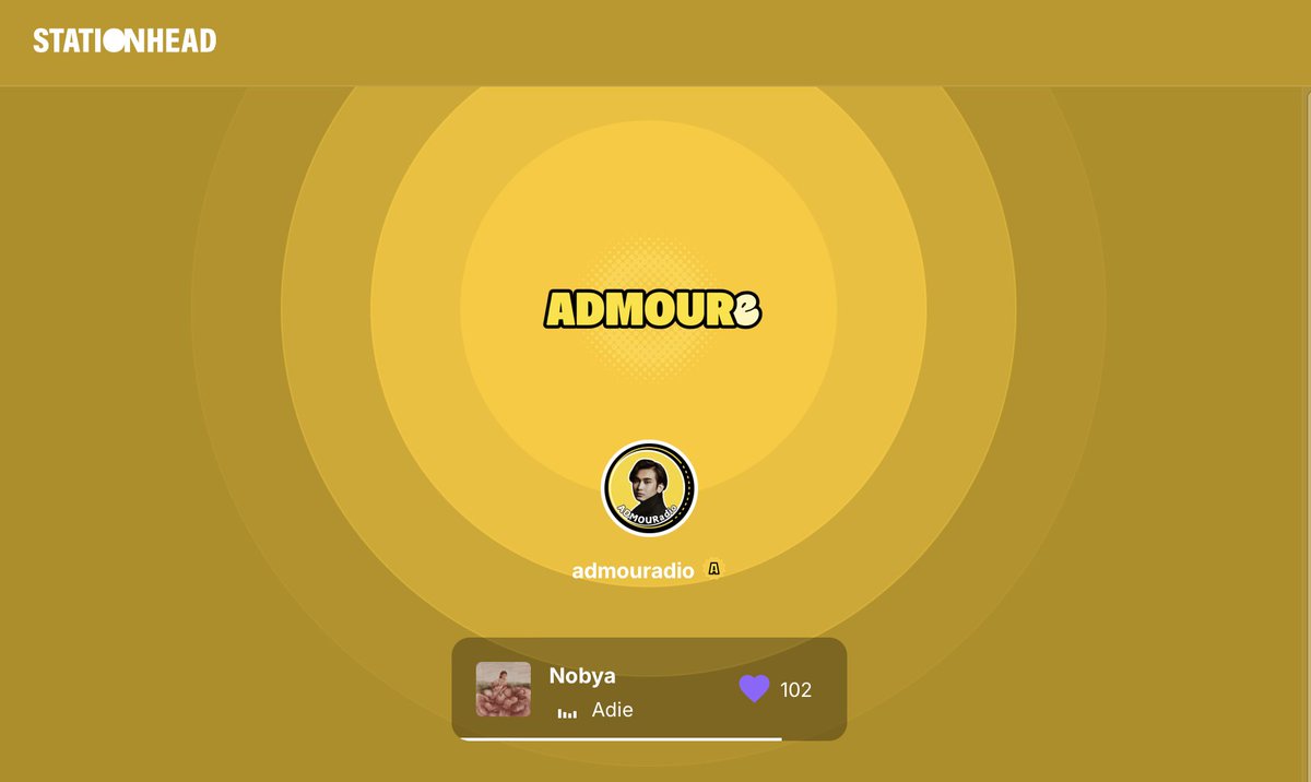 250212 [STATIONHEAD]

"Admouradio: Para Kay Nobyo" is ON AIR! ✨

Join us tonight along with <a href="/TeamRoyalsOFC/">Team Royals OFC</a> <a href="/EclypseSVTeam/">ECLYPSE STREAMING & VOTING TEAM</a> and <a href="/NEWIDStream/">New:ID Streaming Team</a> on Admoure's Official SH Channel!

🔗 stationhead.com/c/admoure

#Adie #RadyoParaKayNobyo
#admouRADIO #ADMOURE
#ECLYPES #NEW_ID #PrinceKeino