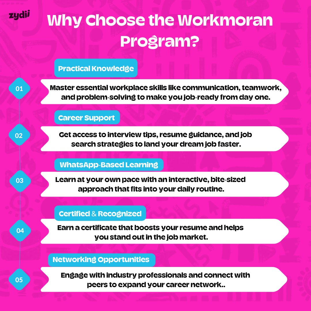WorkMoran's tweet image. Are you a fresh graduate or in your final year of university? Stepping into the professional world can feel overwhelming, but zydii in partnership with @opencampus_xyz has got you covered!

Sign up today 👉workmoran.zydii.com
#levelup #jobseekingtips #jobhunting #workmoran