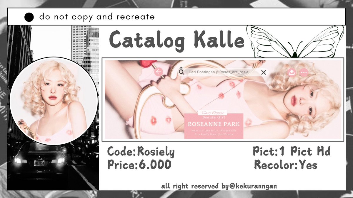 kekuranngan's tweet image. Help repost❤️‍🔥

Selamat malam aku ada 7 layout ufs yang akan ku jual ada Rose, wony &amp;amp; karina😍 free retext, sudah dapat Ava Png &amp;amp; jpg. Jika berminat bisa langsung dm aku ya untuk take💗💗
 #zonauang #zonajajan