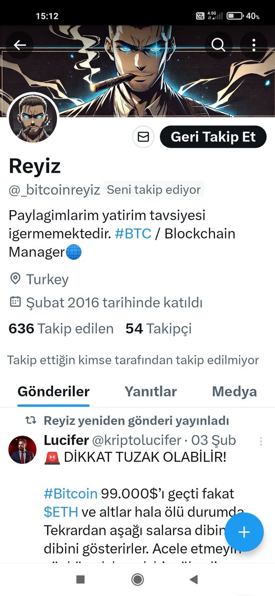 Arkadaşlar dostlar bitkoin diye bu sahtekara inanmayın sakın beni dolandırdı maskesini düşürdüm sakın inanmayın