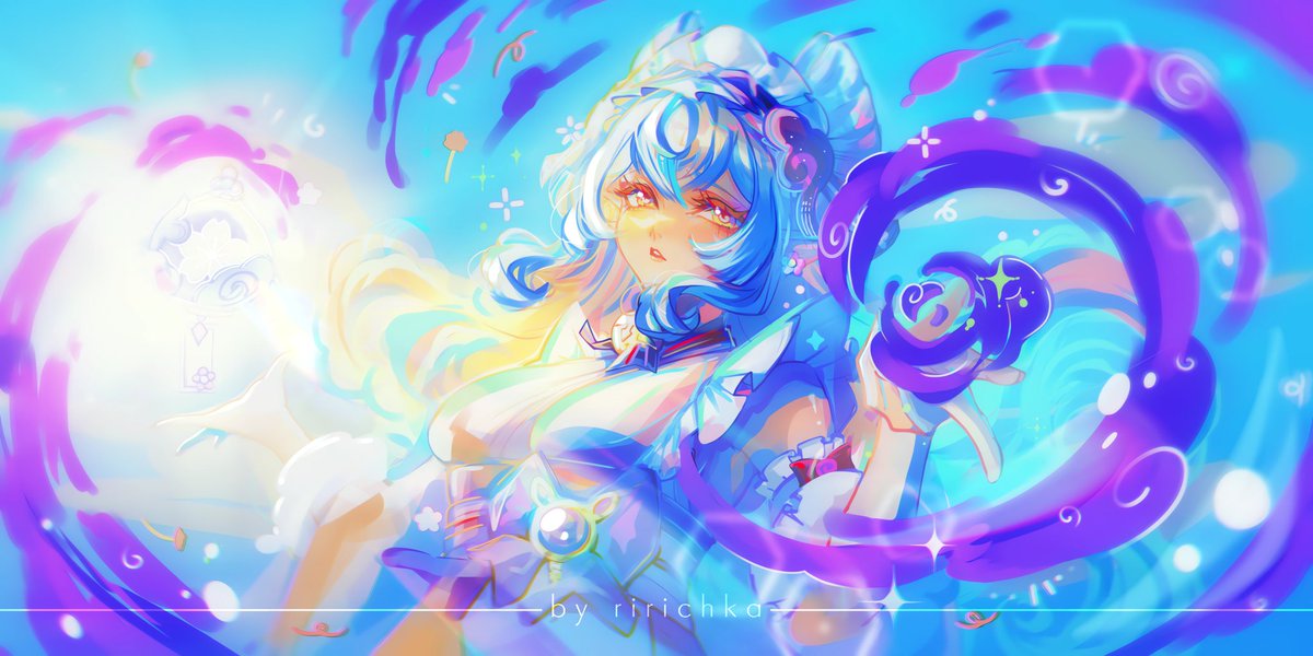 Amazing #Mizuki from #GenshinImpact
I like the colors I used 🌸🌸🌸