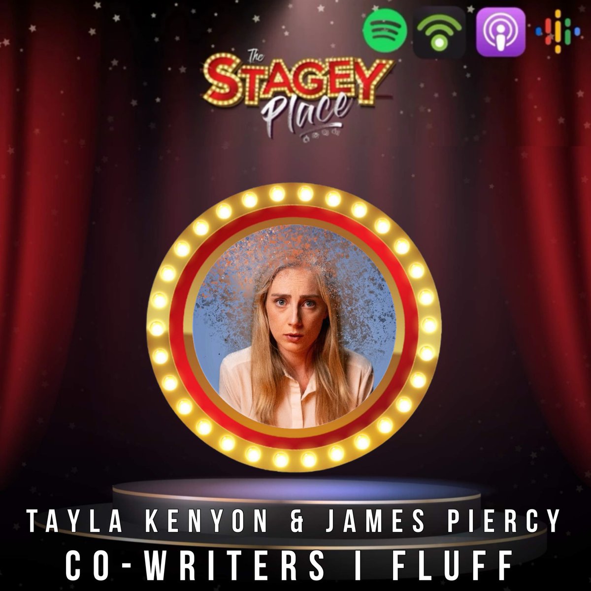 🚨 EPISODE 181 W/ FLUFF 🚨

🎤 Tayla Kenyon &amp; James Piercy 

🎭 Co-Writers of Fluff <a href="/teepeeprods/">Teepee Productions</a> 

📅 UK Tour, Feb - April 2025

🎟️ linktr.ee/flufftour

🎙️ open.spotify.com/episode/7yVlIC…

🎧 Podbean, Spotify, Apple &amp; Google Podcasts, Amazon Music &amp; Audible!