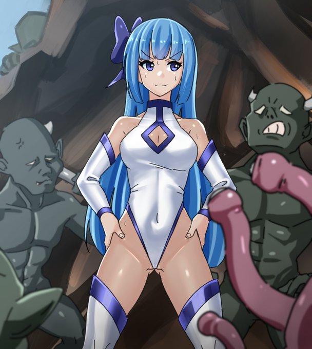 よく分からないので、間違って怪物の住処に来てドやりながら焦ってるというていにします
あんた顔違くない? 