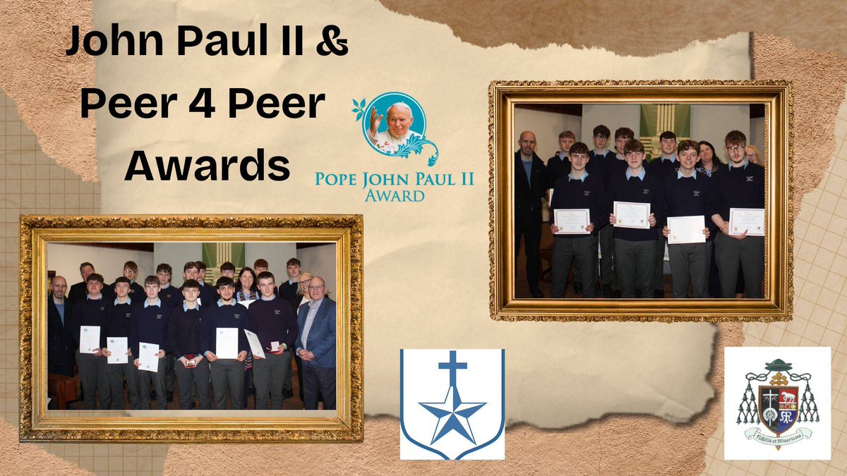 St. Gerald's DLS College (@stgeralds) on Twitter photo Congratulations to our 5th Year students who recently received their John Paul II & Peer 4 Peer Awards at a ceremony held in Breaffy Church attended by Archbishop Duffy. Well done lads! Your commitment to your faith is admirable 🕊🕯 <a href="/tuamarchdiocese/">Tuam Archdiocese</a> <a href="/lecheiletrust1/">Le Chéile Schools Trust</a> <a href="/lasalleIGBM/">La Salle IGBM</a> Congratulations to our 5th Year students who recently received their John Paul II & Peer 4 Peer Awards at a ceremony held in Breaffy Church attended by Archbishop Duffy. Well done lads! Your commitment to your faith is admirable 🕊🕯 <a href="/tuamarchdiocese/">Tuam Archdiocese</a> <a href="/lecheiletrust1/">Le Chéile Schools Trust</a> <a href="/lasalleIGBM/">La Salle IGBM</a>