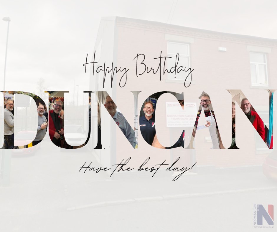 Just want to say a massive Happy Birthday to Duncan Normanton! This company would be lost without you 😅

We all hope you had the best time possible from all your Normanton Family 💙