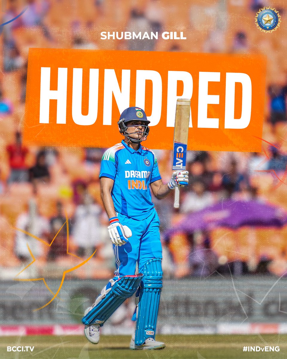 Ummed_07's tweet photo. 13th International Hundred for Shubman Gill First as Vice Captain ❤️
#RohitSharma 
#ShubmanGill 
#INDvENG 
#INDvsENGODI #India #Matchday #matching2025 https://t.co/5C7PCSbAr5
