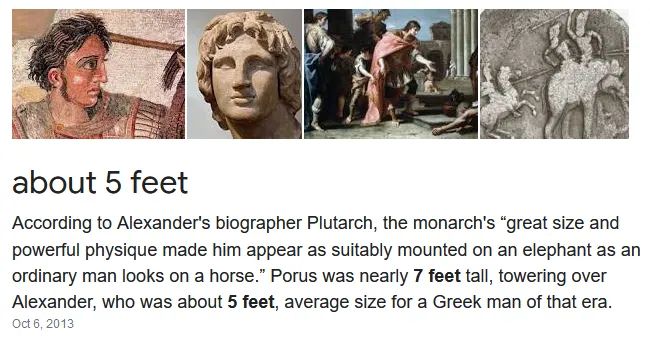 One of the greatest conquerors in history was a manlet