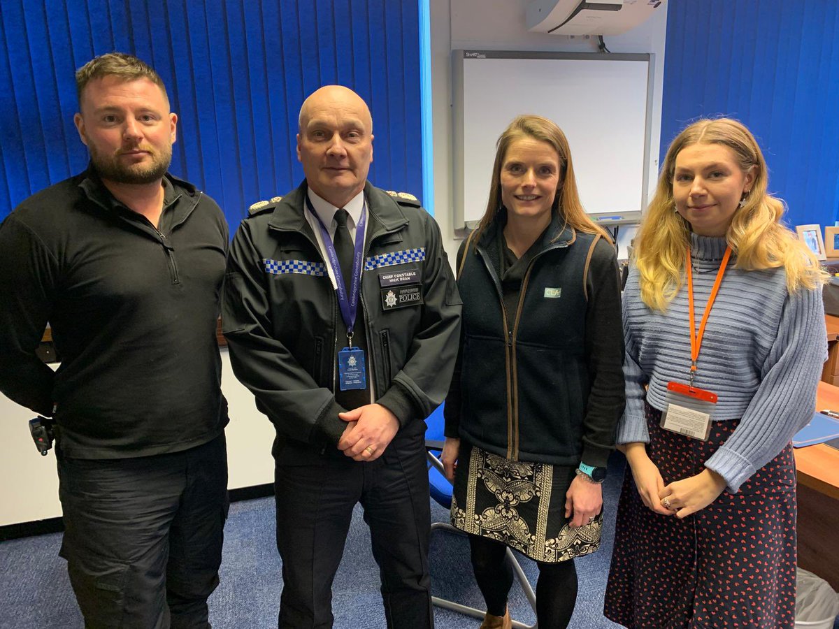 Our director Cath Crowther and surveyor Eleanor Willats met with the Chief Constable of Cambridgeshire Police and the RCAT team today. The meeting followed recent concerns our members have raised with us about a number of rural crime incidents.