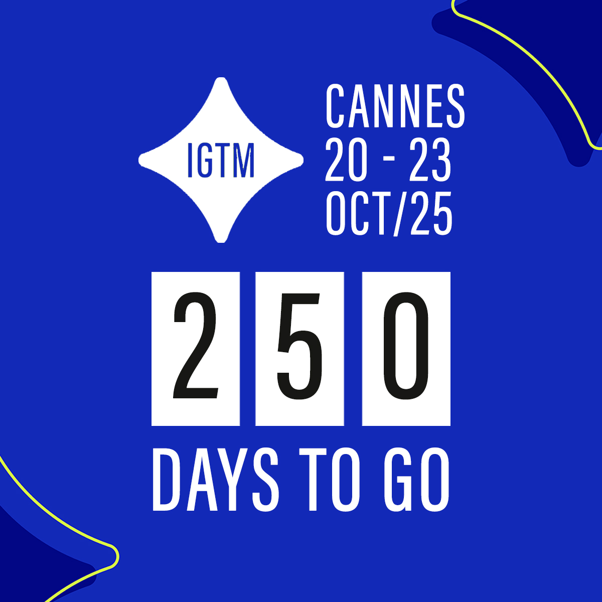 Counting down the days until Cannes ⏳

Will be joining us in the South of France to connect with the golf and luxury travel industry?

Click the link below to register your interest for this year's conference.

igtmarket.com

#GolfTogether