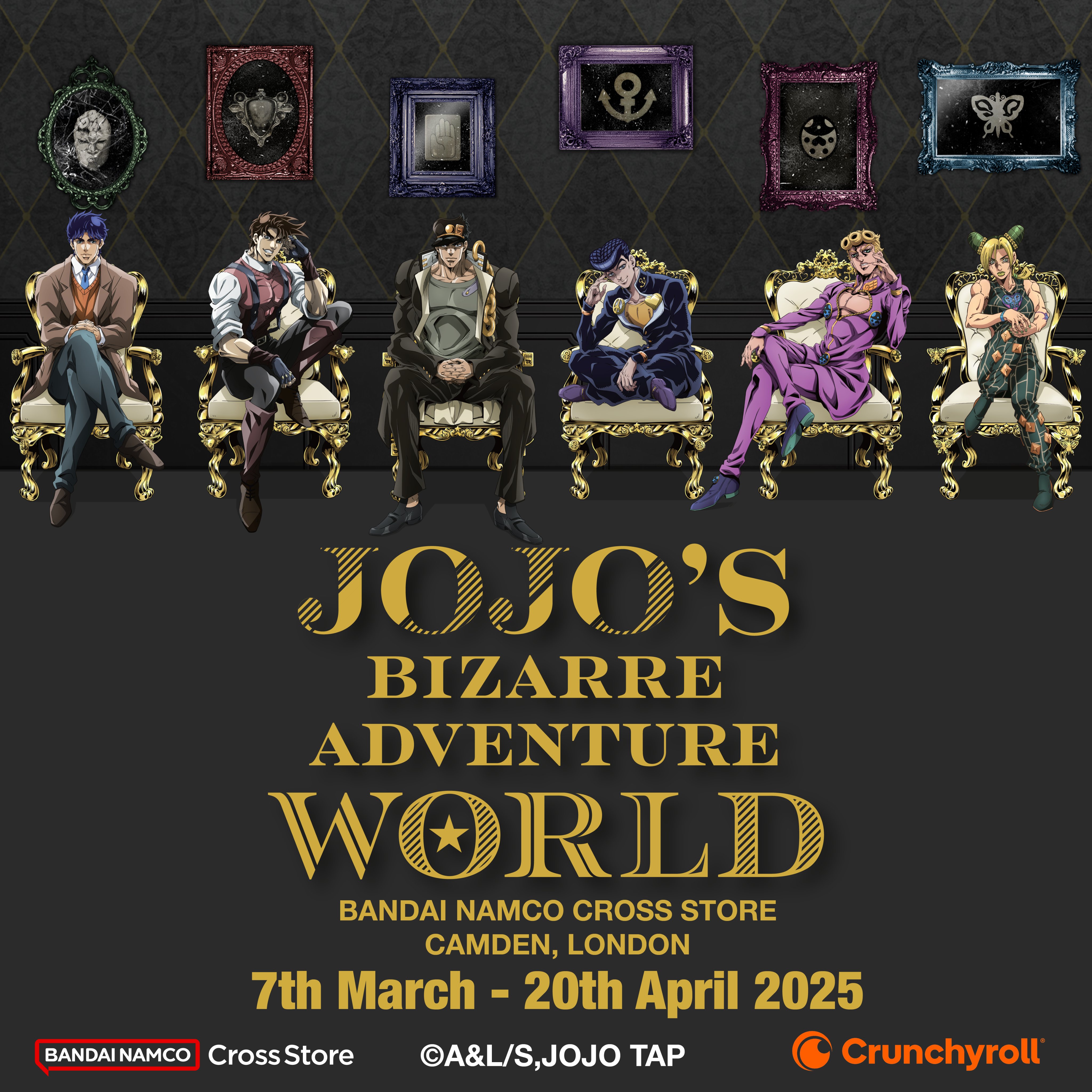 ジョジョワールドQ ポスター コンプリート JOJO WORLD Quizzes