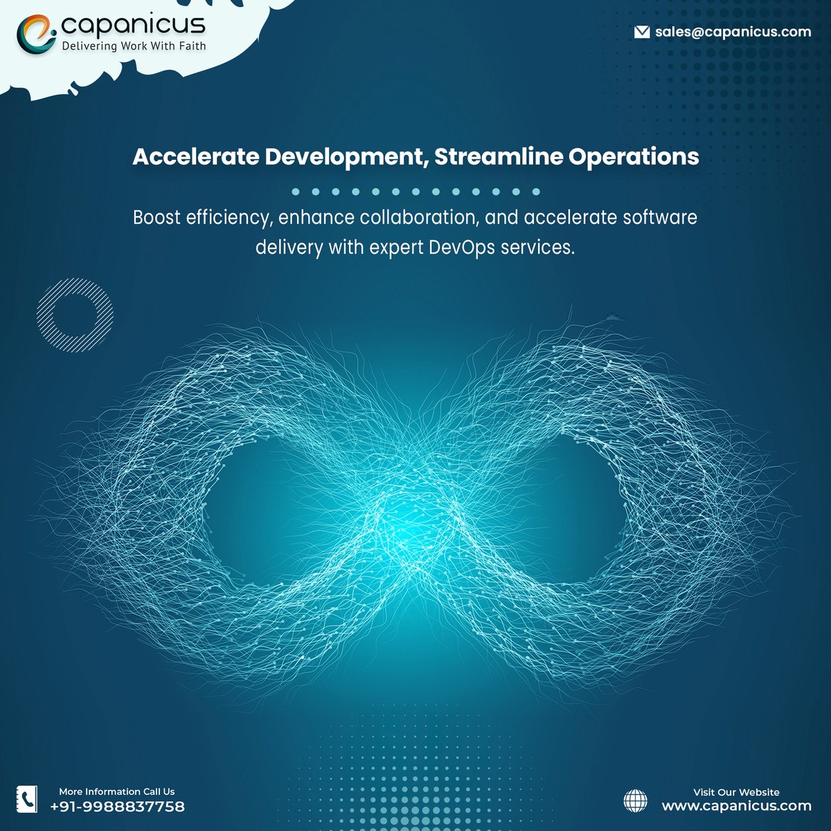 Capanicus's tweet image. Capanicus offers DevOps development and server management services to help businesses enhance productivity, reduce costs, increase efficiency, and deliver high-quality solutions.
#DevOpsServices #ServerManagement #DevOpsDevelopment #CostReduction #ITSolutions #Capanicus