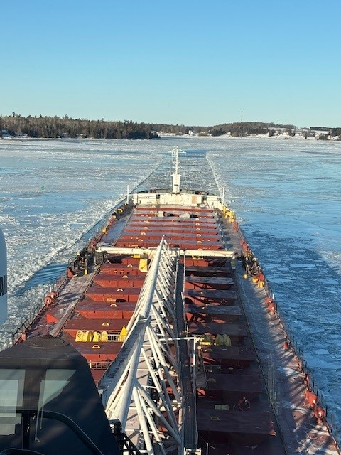 lcaships's tweet image. Iron ore shipments on the Great Lakes totaled 2 million tons in January, a decrease of 27.8 percent compared to 2024. Loadings were also below the month’s 5-year average by 13 percent.