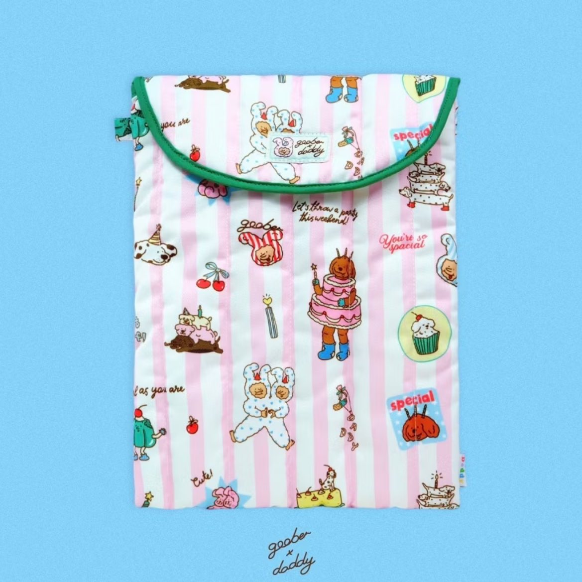 ifeelsopeach's tweet photo. กระเป๋าใส่ ipad / macbook ของ daddy น่ารักมาก 🥺🥣🥕 https://t.co/9sdAUiCuLW