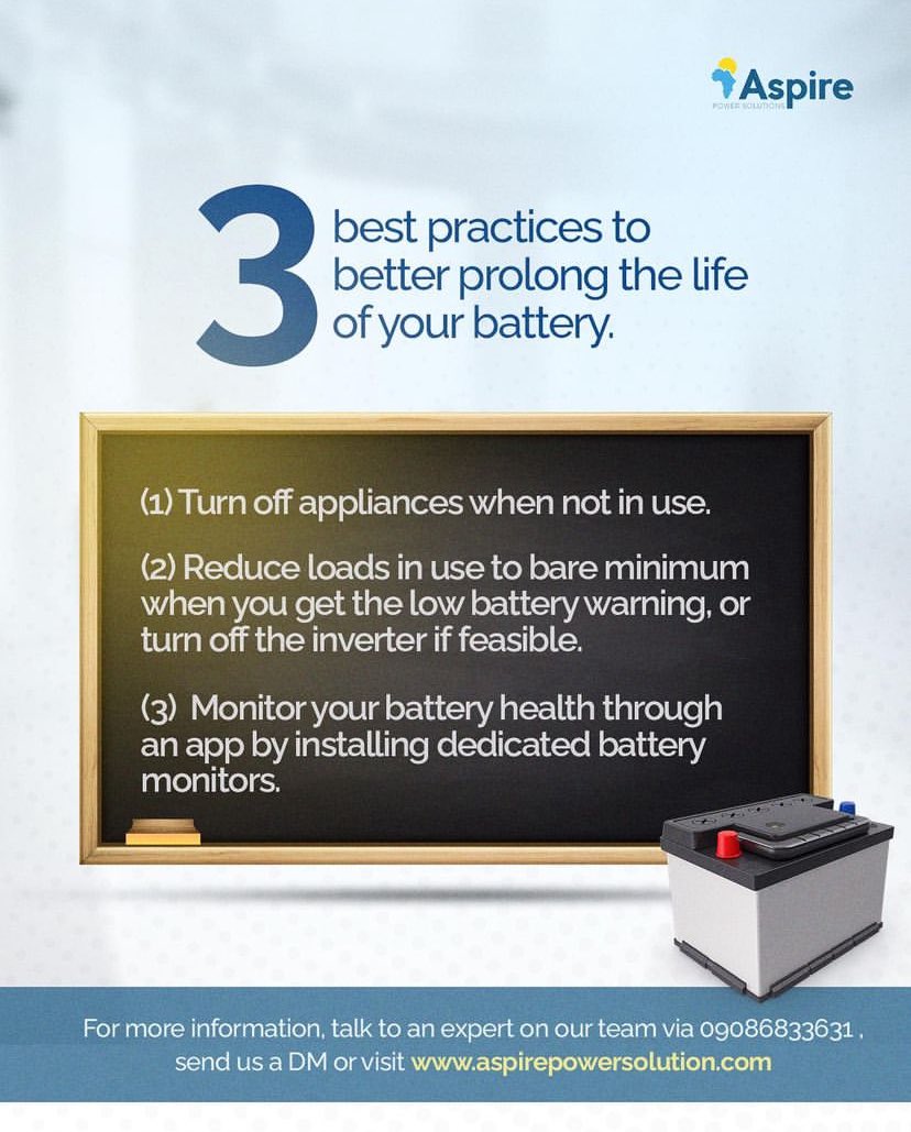 Your batteries are the heart of your solar system and also the most expensive part. Take care of them with these 3 simple maintenance tips to keep your system running smoothly!

Want more expert solar insights? Follow @aps_africa for pro tips on maximizing your solar investment.