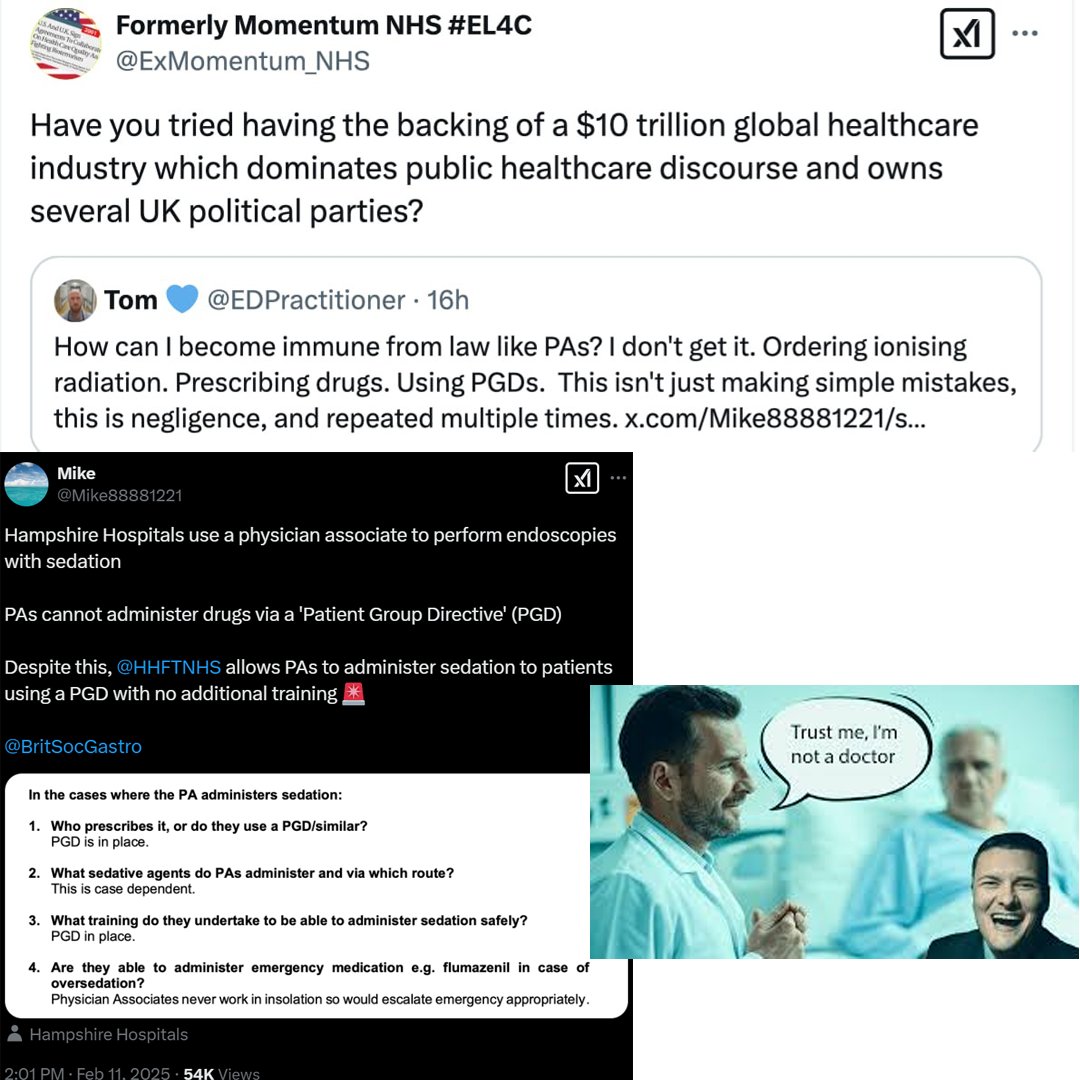 skwawkbox's tweet image. #NotADoctor #physicianassociates