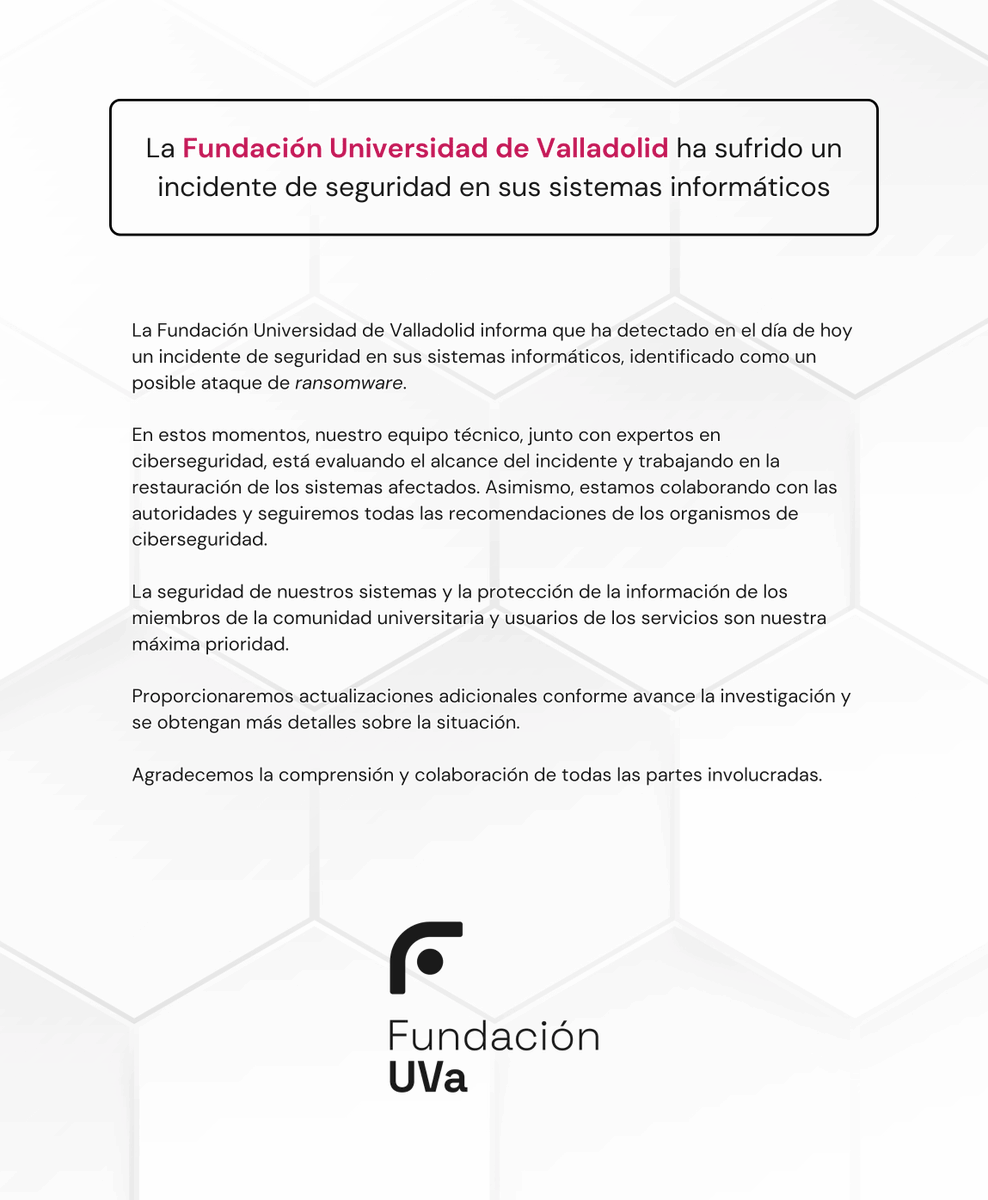 Fundación Universidad de Valladolid tweet media