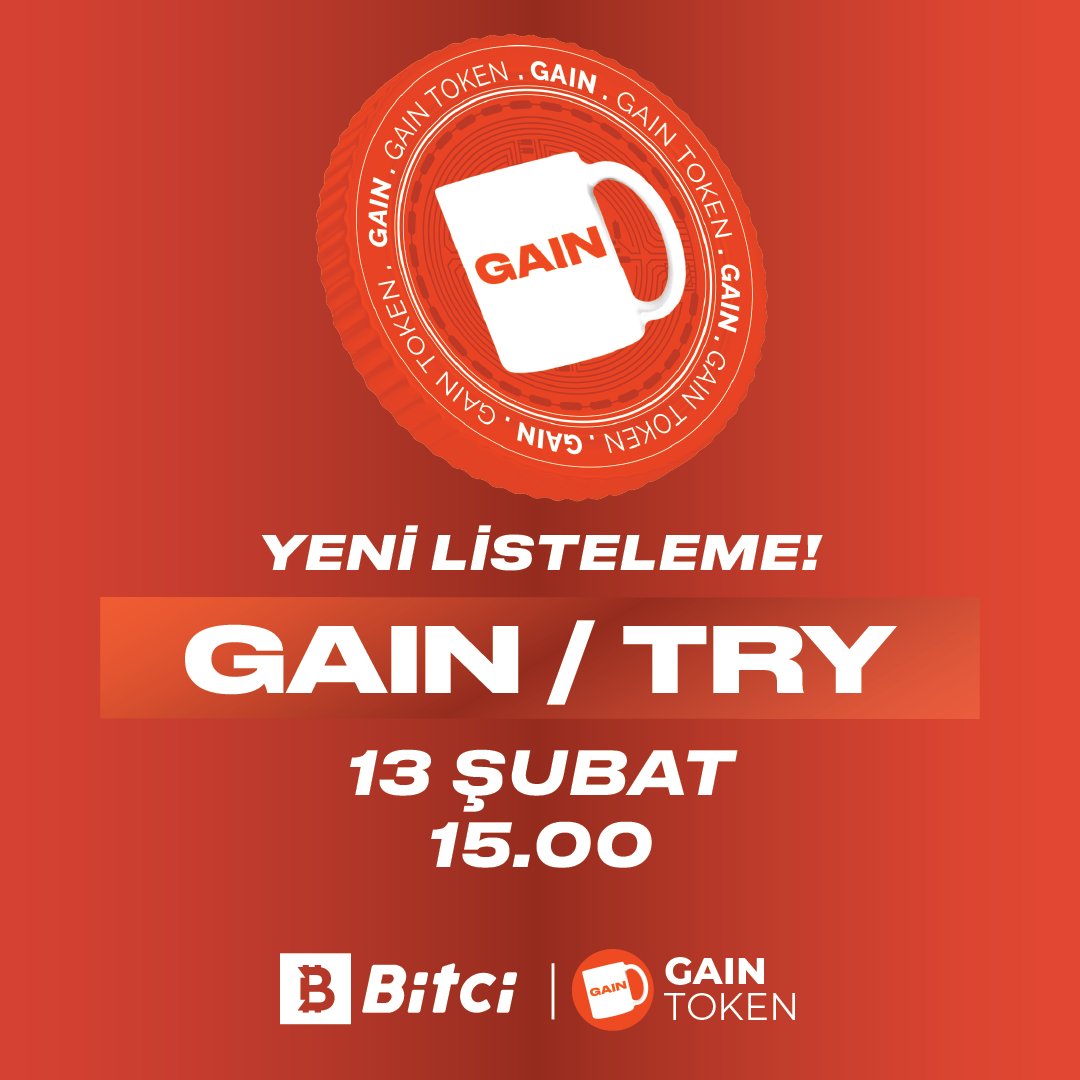 safebitcom's tweet photo. GAIN Listeleniyor! 🧡 

GAIN yarın saat 15:00'te BitciZone'da listeleniyor! ⏳

#Depositpool #GAIN $GAIN https://t.co/g6gNXCNuAq