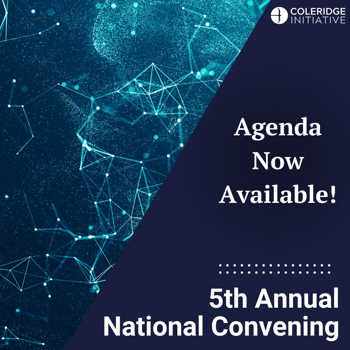 📢 The #ColeridgeConvening2025 agenda is LIVE! 📢

We’re bringing together experts, practitioners, and leaders March 26-28 in Arlington, VA for two days of collaboration and innovation. 

Check out the full agenda: bit.ly/4jGzXuK 

#Data4Good