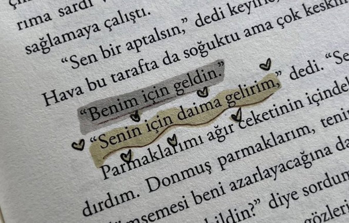 +Benim için geldin.
- Senin için daima gelirim.