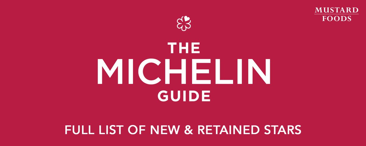 MustardFoods's tweet photo. Congratulations to all our UK #restaurants who were awarded or retained Michelin stars in @MichelinGuideUK 👏 Read the full list of 2025 Michelin stars: https://t.co/bgsf0JitAr

#MichelinStars #chefs #MichelinGuideUK https://t.co/cNJwzMw7wC