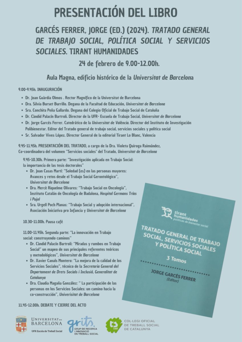 Grup de Recerca i Innovació en Treball Social (UB) tweet media