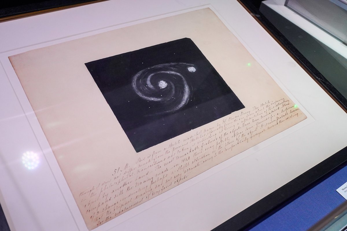 Astronomical Observatories of Ireland (@astroobireland) on Twitter photo The Historic Rosse Drawings Exhibition has officially launched at <a href="/ArmaghSpace/">Armagh Observatory & Planetarium</a>
The Astronomical Observatories of Ireland was delighted to host a launch event to mark the arrival of the remarkable Rosse Drawings Exhibition, following a period of exhibition at <a href="/DIASDunsink/">DIAS Dunsink Observatory</a> . The Historic Rosse Drawings Exhibition has officially launched at <a href="/ArmaghSpace/">Armagh Observatory & Planetarium</a>
The Astronomical Observatories of Ireland was delighted to host a launch event to mark the arrival of the remarkable Rosse Drawings Exhibition, following a period of exhibition at <a href="/DIASDunsink/">DIAS Dunsink Observatory</a> .