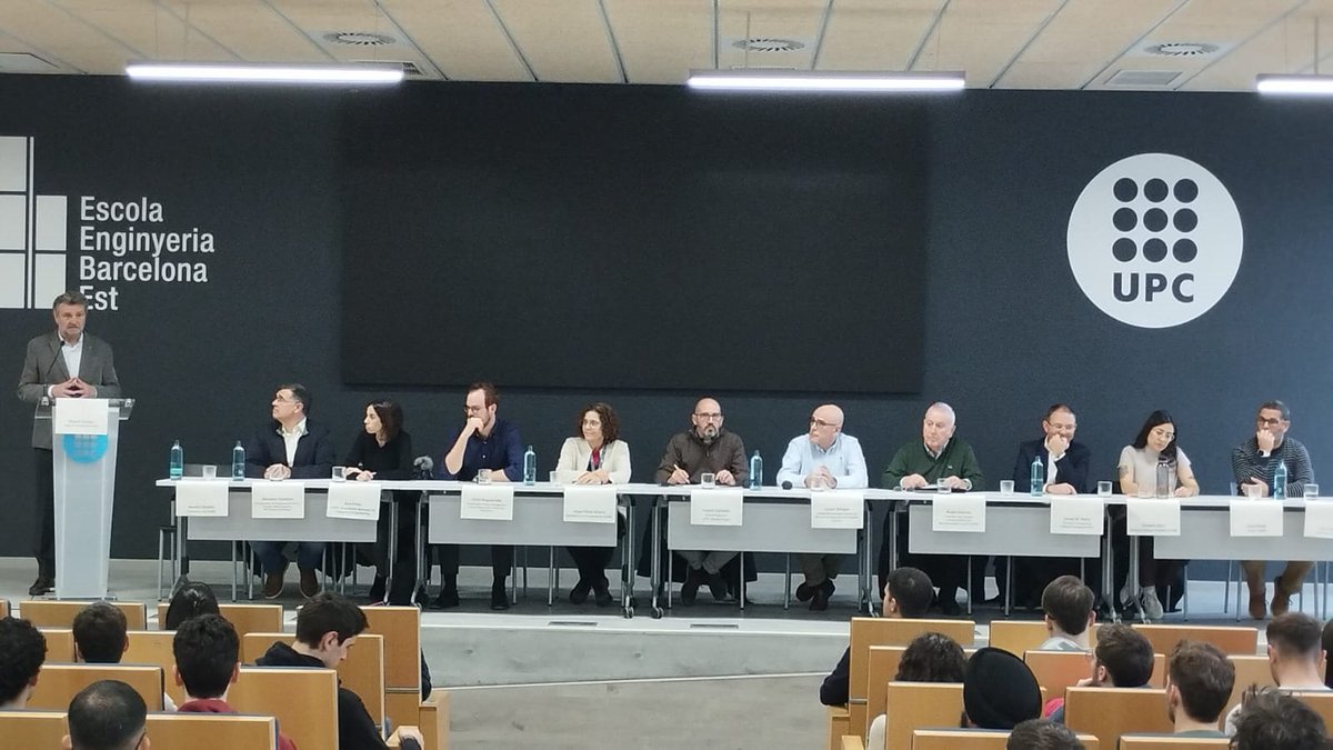 EEBE (@eebe_upc) on Twitter photo Quin és el talent que busquen les empreses en els universitaris?
Avui ho hem pogut conèixer a la taula rodona "Pràctiques Acadèmiques en Empresa: captació de talent", realitzada en col·laboració amb <a href="/enginyersbcn/">ENGINYERS BCN</a>
L'acte ha comptat amb la participació d'empreses destacades. Quin és el talent que busquen les empreses en els universitaris?
Avui ho hem pogut conèixer a la taula rodona "Pràctiques Acadèmiques en Empresa: captació de talent", realitzada en col·laboració amb <a href="/enginyersbcn/">ENGINYERS BCN</a>
L'acte ha comptat amb la participació d'empreses destacades.