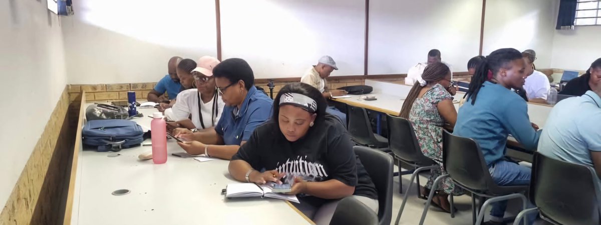 mgslg1's tweet photo. Senior Phase teachers across Gauteng are in Digital Literacy Training from 12-14 Feb 2025! Equipping educators with digital skills, virtual teaching techniques &amp; e-assessment tools for smarter learning!

#Tech4Teaching #DigitalTrasformation https://t.co/tA23PqdVqg