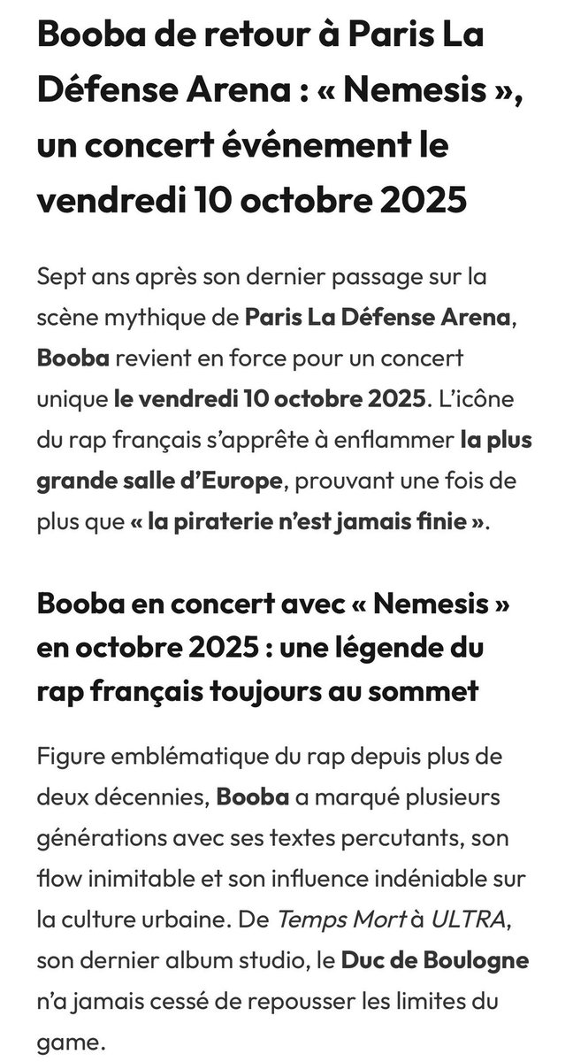 booba's tweet image. Billetterie ouverte le 14.02 à 10h. En vrai c'est déjà complet 😂