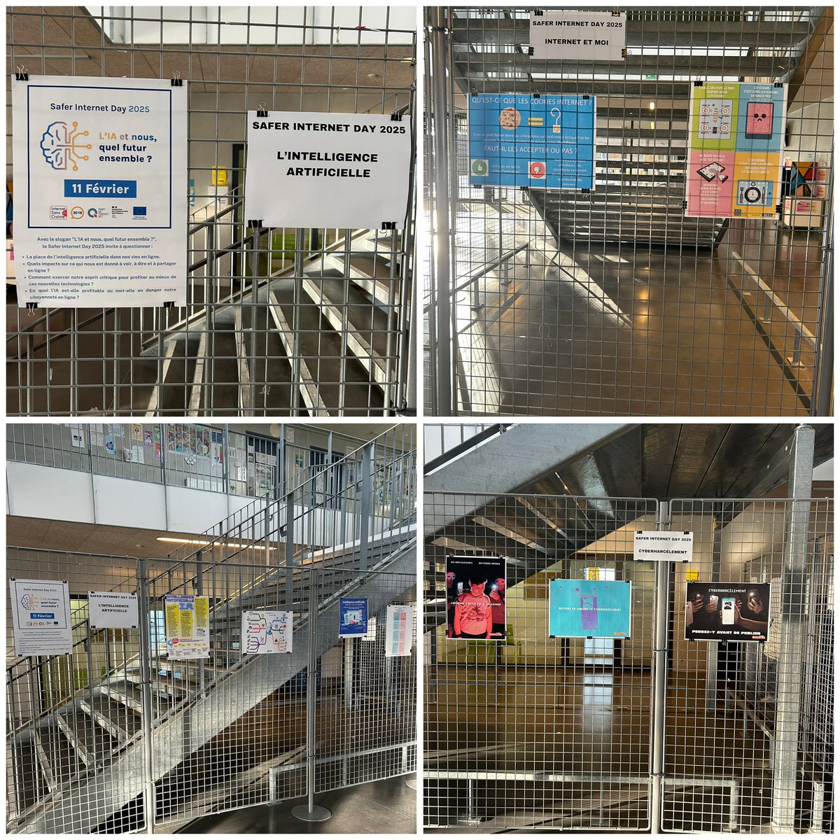 11 février 2025:  « Safer Internet Day » Sensibiliser élèves et familles aux usages du numérique. Les actions menées par l’equipe pHARe et les ambassadeurs: flyer pour toutes les familles, exposition dans le hall <a href="/DSDEN31/">DSDEN 31</a> <a href="/leclercarno/">Arnaud Leclerc</a> <a href="/FAURIEHERBERT/">A.FAURIE-HERBERT</a> <a href="/EskenaziSand/">Eskenazi Sandrine</a> <a href="/Alexandra_De_G/">Alexandra De G.</a>
