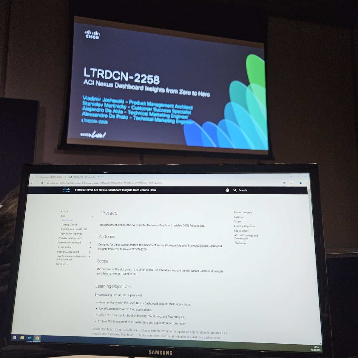 Lab time!

#cleur #ciscolive #ccie